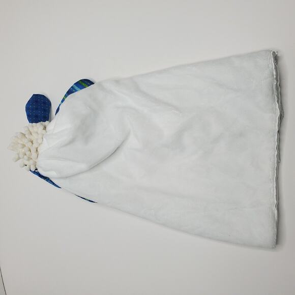 Wee Believers Child of God Lamb Sheep Lovey White Blue Security Blanket - Picture 10 of 13